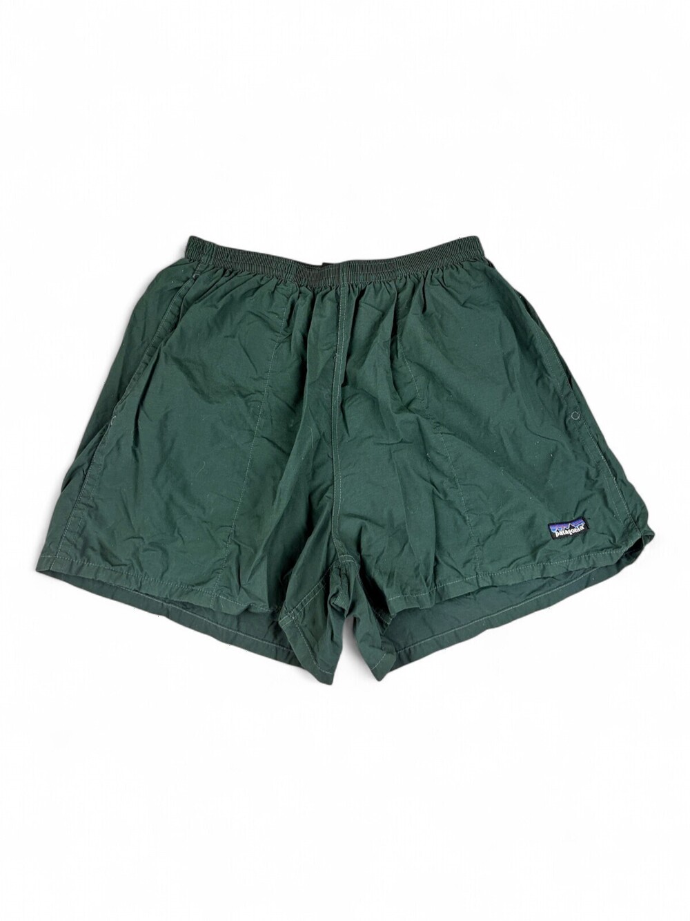 Patagonia Women's Baggies Athletic Shorts L Green